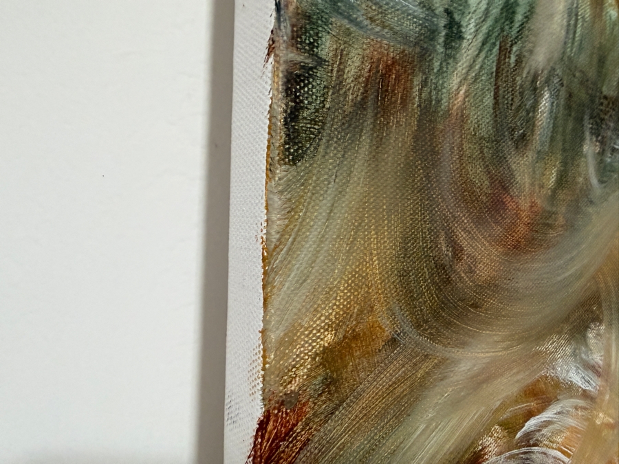 Gerrit Greve (1948-2024, Cardiff by the Sea, CA) Original Acrylic Painting On Canvas 2017 Signed Verso 24 X 18 Estimate $400 - $500 [Photo 3]