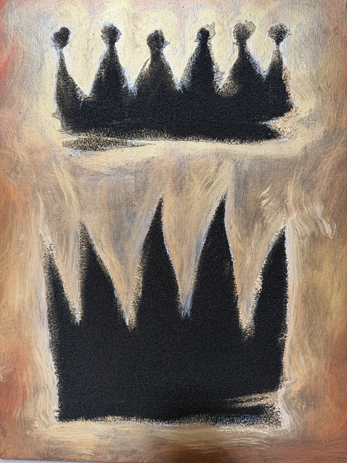 Gerrit Greve (1948-2024, Cardiff by the Sea, CA) Original Acrylic And Sand Painting On Canvas 2013 Signed Verso 16 X 20 Estimate $300 - $400 [Photo 2]