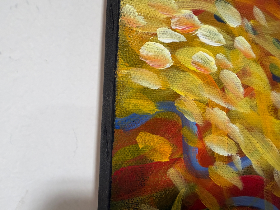 Gerrit Greve (1948-2024, Cardiff by the Sea, CA) Original Acrylic Painting On Canvas Titled 'Sea Dragon Study 5' 2005 Signed Lower Right And Verso 20 X 16 Estimate $300 - $400 [Photo 4]