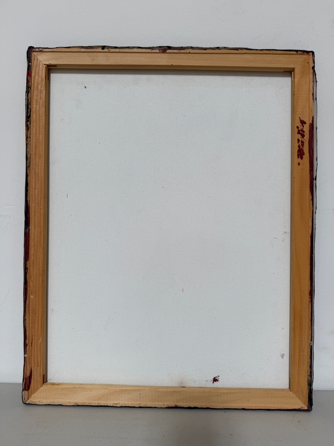Gerrit Greve (1948-2024, Cardiff by the Sea, CA) Original Acrylic And Sand Painting On Canvas   16 X 20 Estimate $300 - $400 [Photo 4]
