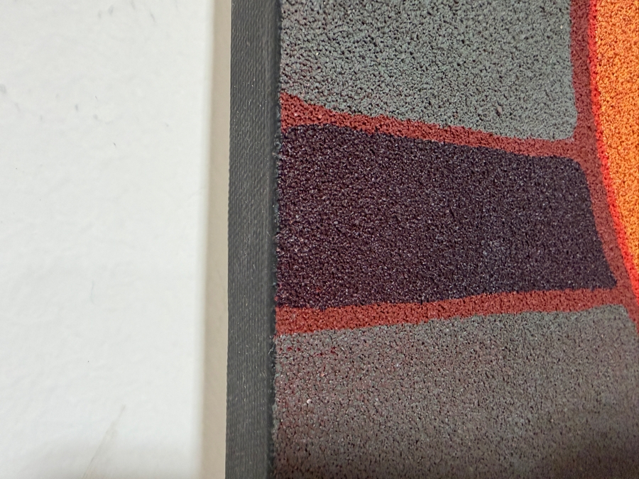 Gerrit Greve (1948-2024, Cardiff by the Sea, CA) Original Acrylic And Sand Painting On Canvas  Signed Verso 20 X 16 Estimate $300 - $400 [Photo 4]
