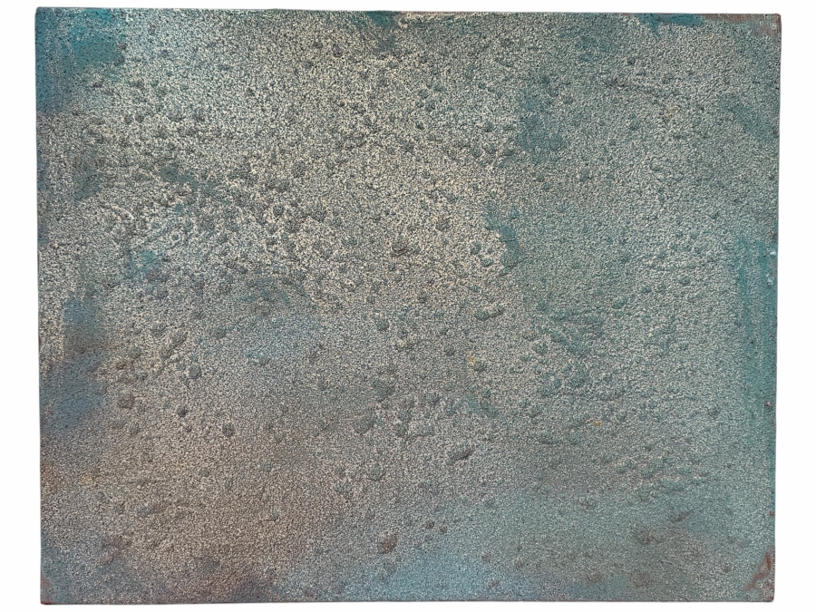 Gerrit Greve (1948-2024, Cardiff by the Sea, CA) Original Acrylic And Sand Painting On Canvas   20 X 16 Estimate $300 - $400