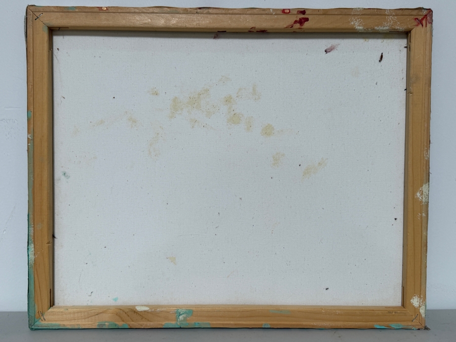 Gerrit Greve (1948-2024, Cardiff by the Sea, CA) Original Acrylic And Sand Painting On Canvas   20 X 16 Estimate $300 - $400 [Photo 5]