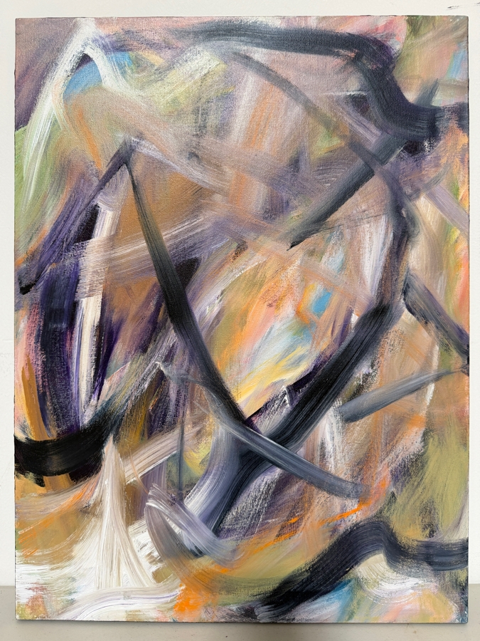 Gerrit Greve (1948-2024, Cardiff by the Sea, CA) Original Acrylic Painting On Canvas 2016 Signed Verso 18 X 24 Estimate $400 - $500 [Photo 2]