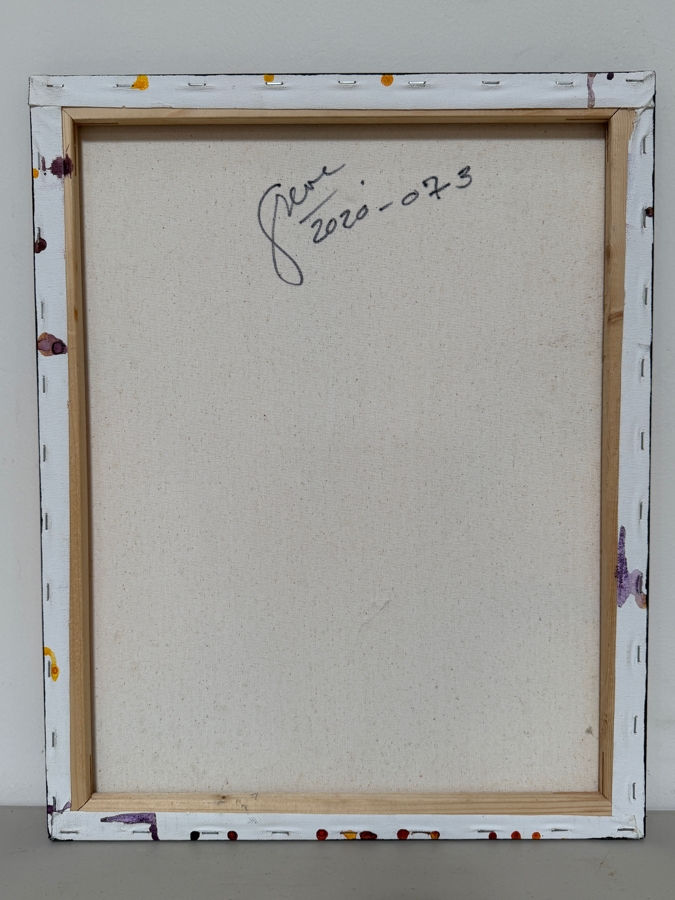 Gerrit Greve (1948-2024, Cardiff by the Sea, CA) Original Acrylic Painting On Canvas 2020 Signed Verso 16 X 20 Estimate $300 - $400 [Photo 4]