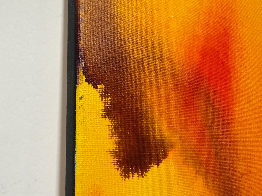 Gerrit Greve (1948-2024, Cardiff by the Sea, CA) Original Acrylic Painting On Canvas 2020 Signed Verso 16 X 20 Estimate $300 - $400 [Photo 3]