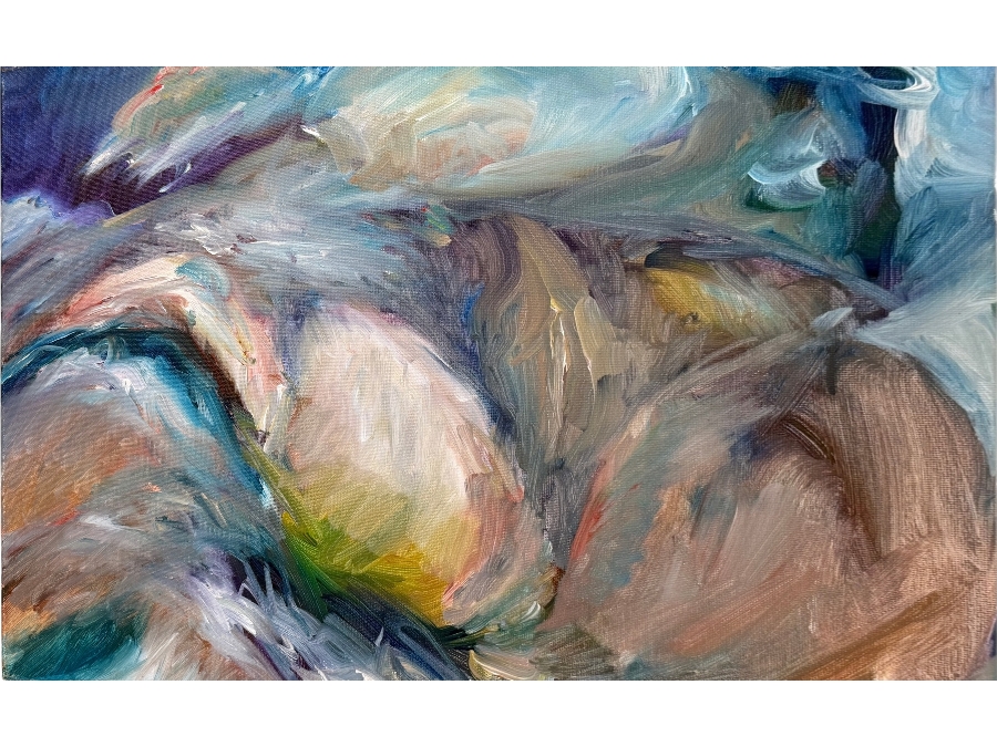 Gerrit Greve (1948-2024, Cardiff by the Sea, CA) Original Acrylic Painting On Canvas  Signed Verso 20 X 16 Estimate $300 - $400 [Photo 7]