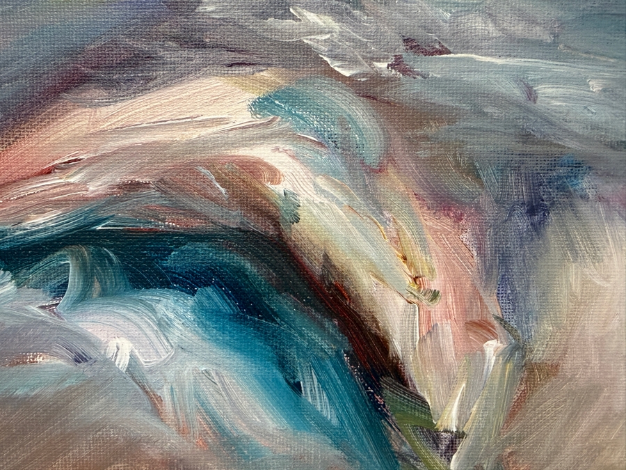 Gerrit Greve (1948-2024, Cardiff by the Sea, CA) Original Acrylic Painting On Canvas  Signed Verso 20 X 16 Estimate $300 - $400 [Photo 2]