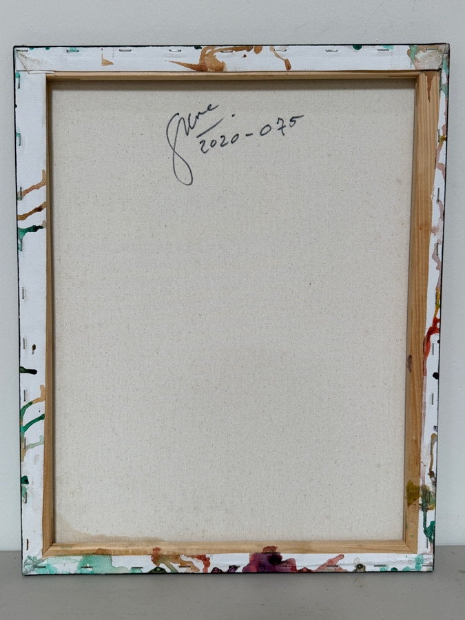Gerrit Greve (1948-2024, Cardiff by the Sea, CA) Original Acrylic Painting On Canvas 2020 Signed Verso 16 X 20 Estimate $300 - $400 [Photo 4]