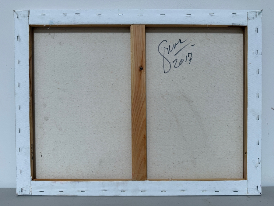 Gerrit Greve (1948-2024, Cardiff by the Sea, CA) Original Acrylic Painting On Canvas 2017 Signed Verso 24 X 18 Estimate $400 - $500 [Photo 5]