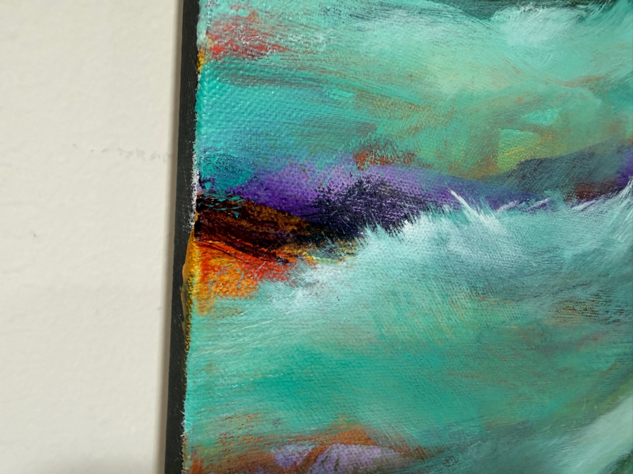 Gerrit Greve (1948-2024, Cardiff by the Sea, CA) Original Acrylic Painting On Canvas  Signed Lower Right 24 X 18 Estimate $400 - $500 [Photo 5]