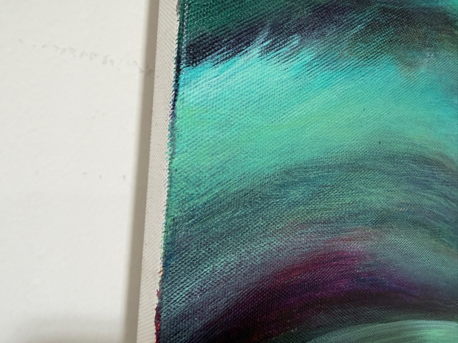 Gerrit Greve (1948-2024, Cardiff by the Sea, CA) Original Acrylic Painting On Canvas 2018 Signed Verso 24 X 18 Estimate $400 - $500 [Photo 4]