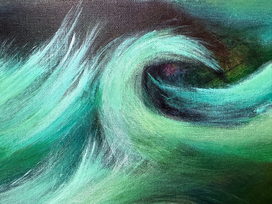 Gerrit Greve (1948-2024, Cardiff by the Sea, CA) Original Acrylic Painting On Canvas 2018 Signed Verso 24 X 18 Estimate $400 - $500 [Photo 2]