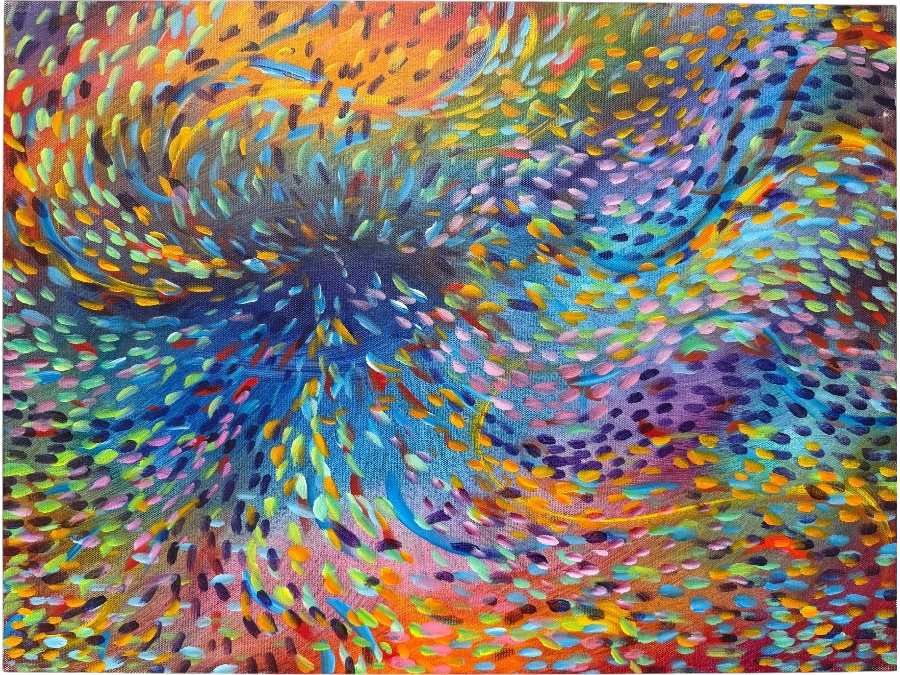 Gerrit Greve (1948-2024, Cardiff by the Sea, CA) Original Acrylic Painting On Canvas 2017 Signed Verso 24 X 18 Estimate $400 - $500