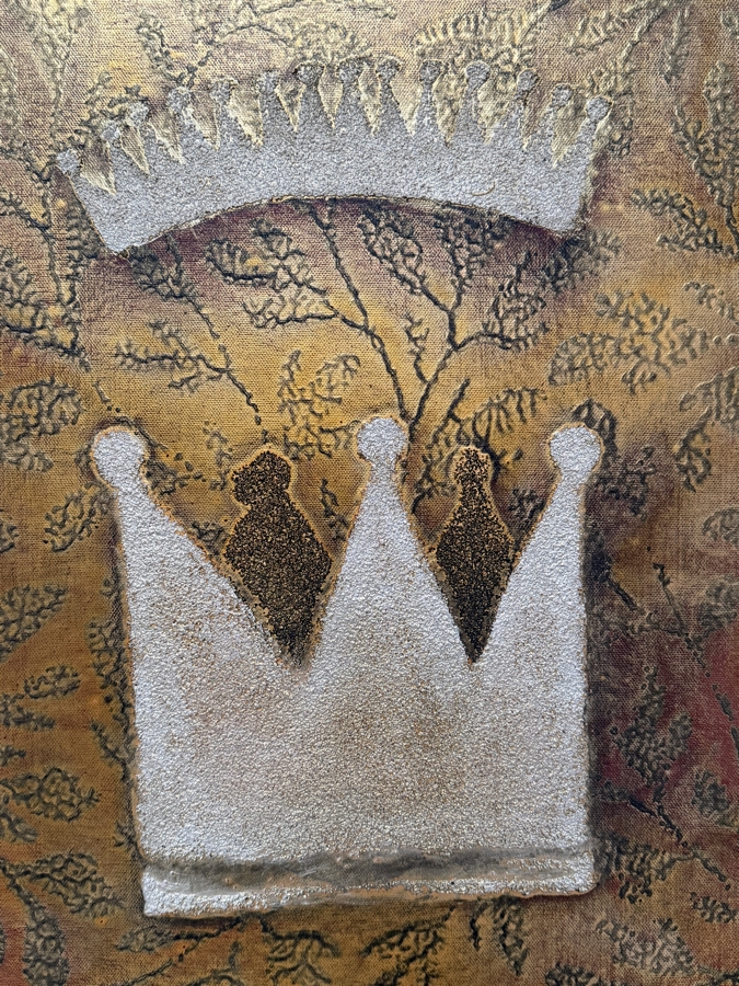 Gerrit Greve (1948-2024, Cardiff by the Sea, CA) Original Acrylic And Sand Painting On Canvas 2013 Signed Verso 18 X 24 Estimate $400 - $500 [Photo 2]