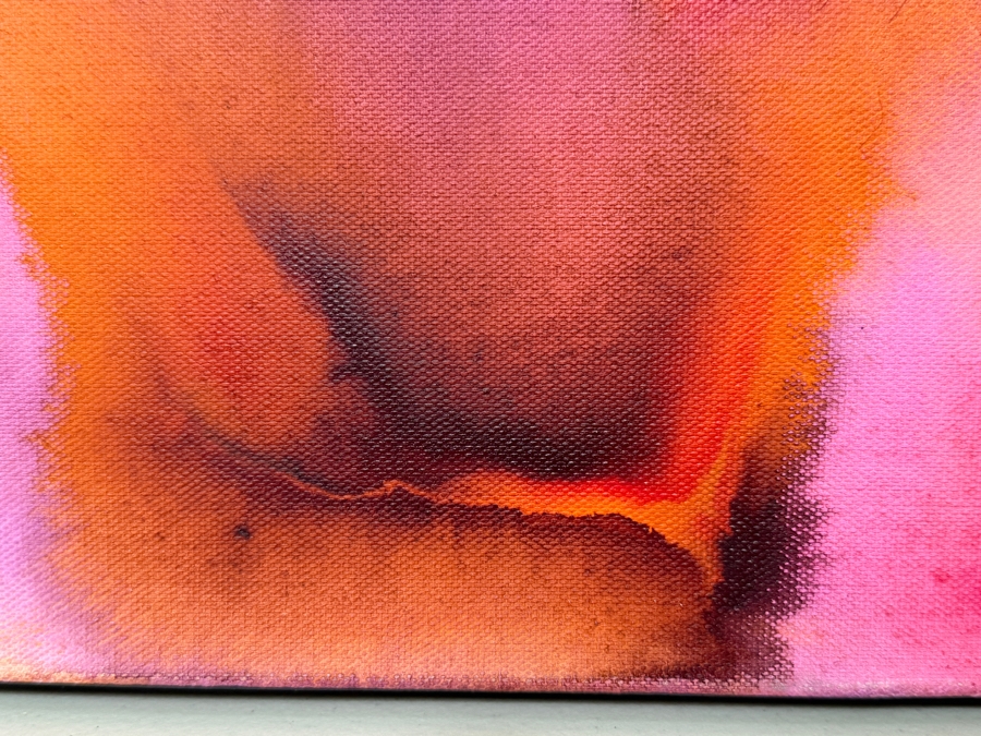 Gerrit Greve (1948-2024, Cardiff by the Sea, CA) Original Acrylic Painting On Canvas 2020 Signed Verso 36 X 18 Estimate $600 - $800 [Photo 2]