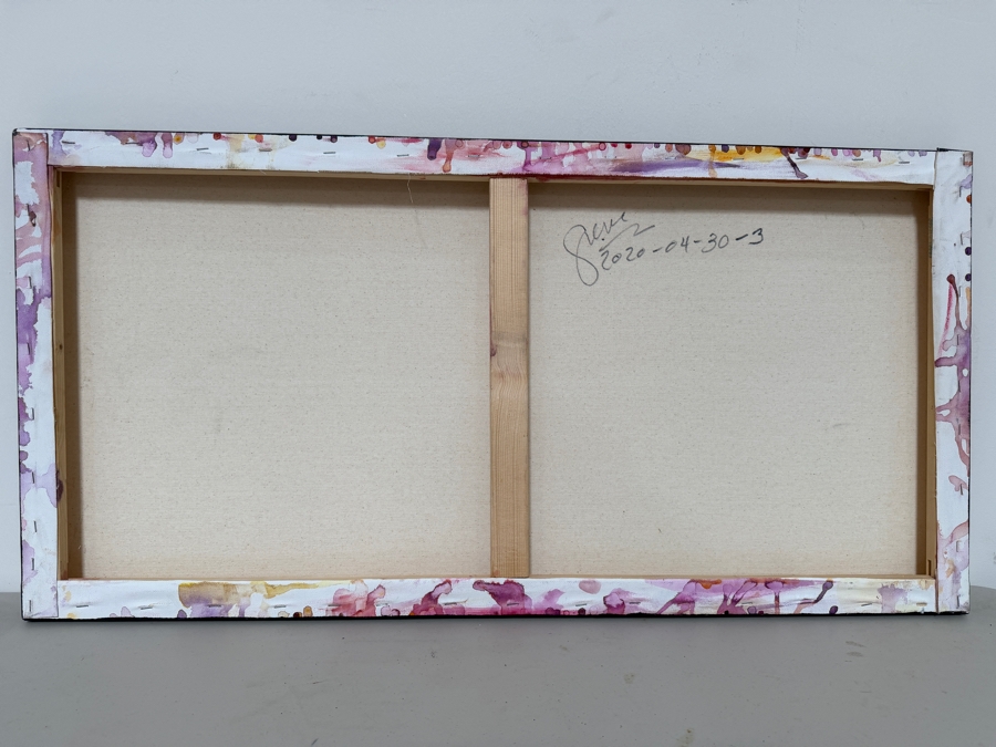 Gerrit Greve (1948-2024, Cardiff by the Sea, CA) Original Acrylic Painting On Canvas 2020 Signed Verso 36 X 18 Estimate $600 - $800 [Photo 5]