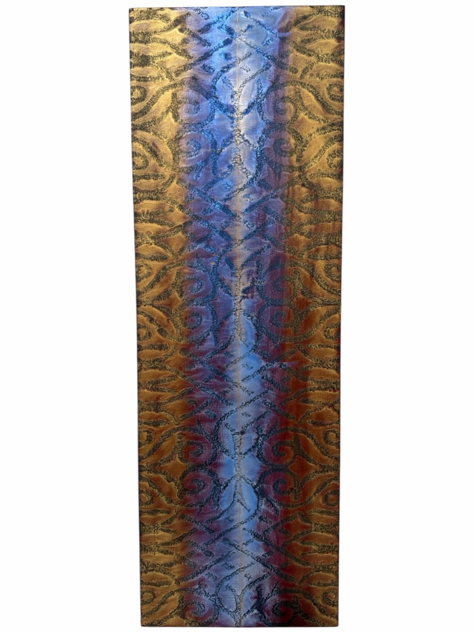 Gerrit Greve (1948-2024, Cardiff by the Sea, CA) Original Acrylic Painting On Canvas 2007 Signed Verso 20 X 60 Estimate $1,200 - $1,500