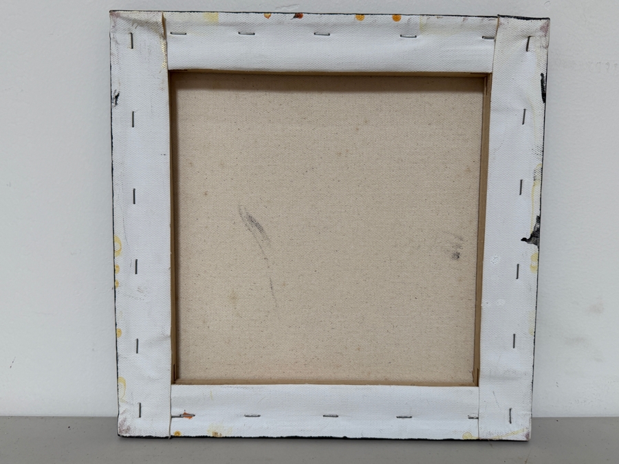 Gerrit Greve (1948-2024, Cardiff by the Sea, CA) Original Acrylic And Sand Painting On Canvas  Signed Lower Right 12 X 12 Estimate $100 - $200 [Photo 7]