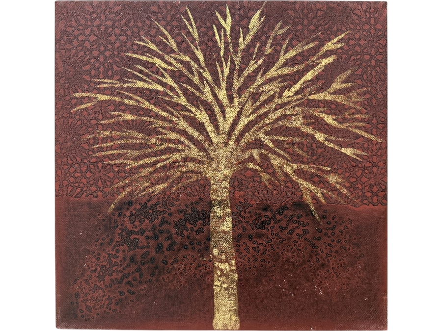 Gerrit Greve (1948-2024, Cardiff by the Sea, CA) Original Acrylic Painting On Canvas   12 X 12 Estimate $100 - $200