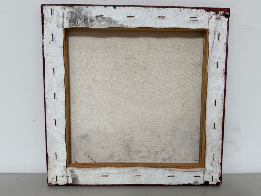 Gerrit Greve (1948-2024, Cardiff by the Sea, CA) Original Acrylic Painting On Canvas   12 X 12 Estimate $100 - $200 [Photo 5]