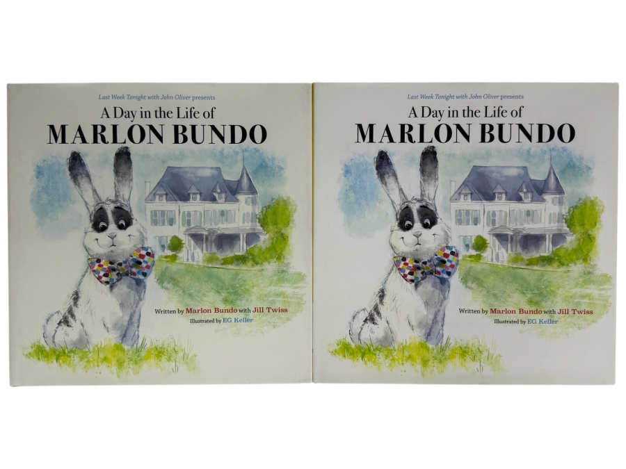 Just Added - Pair Of A Day In The Life Of Marlon Bundo Hardcover Books