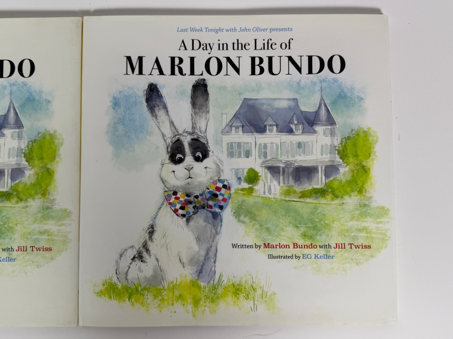 Just Added - Pair Of A Day In The Life Of Marlon Bundo Hardcover Books [Photo 2]