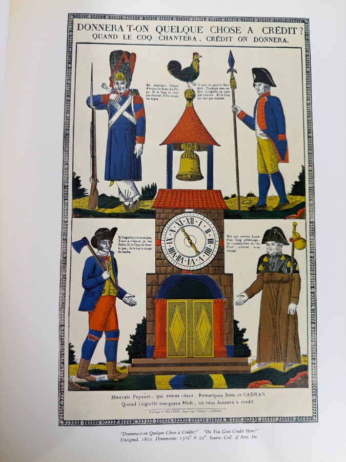 Just Added - Vintage 1984 First Edition Softcover Book An Epinal Album: Popular Prints From Nineteenth-Century France By Leonard S. Marcus [Photo 6]