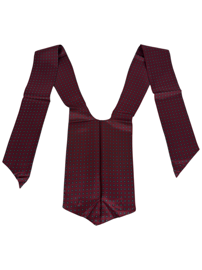 Just Added - Jean Patou Paris Silk Cravat Ascot Tie [Photo 2]