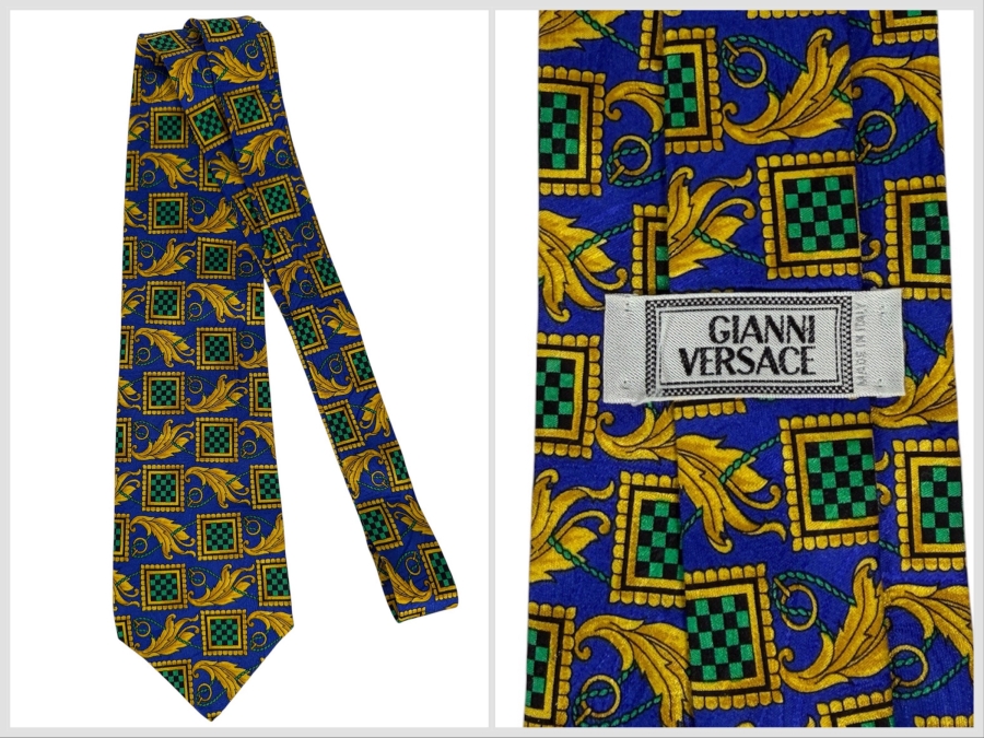 Just Added - Gianni Versace Silk Tie