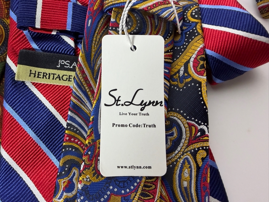 Just Added - (5) Men's Silk Ties [Photo 10]
