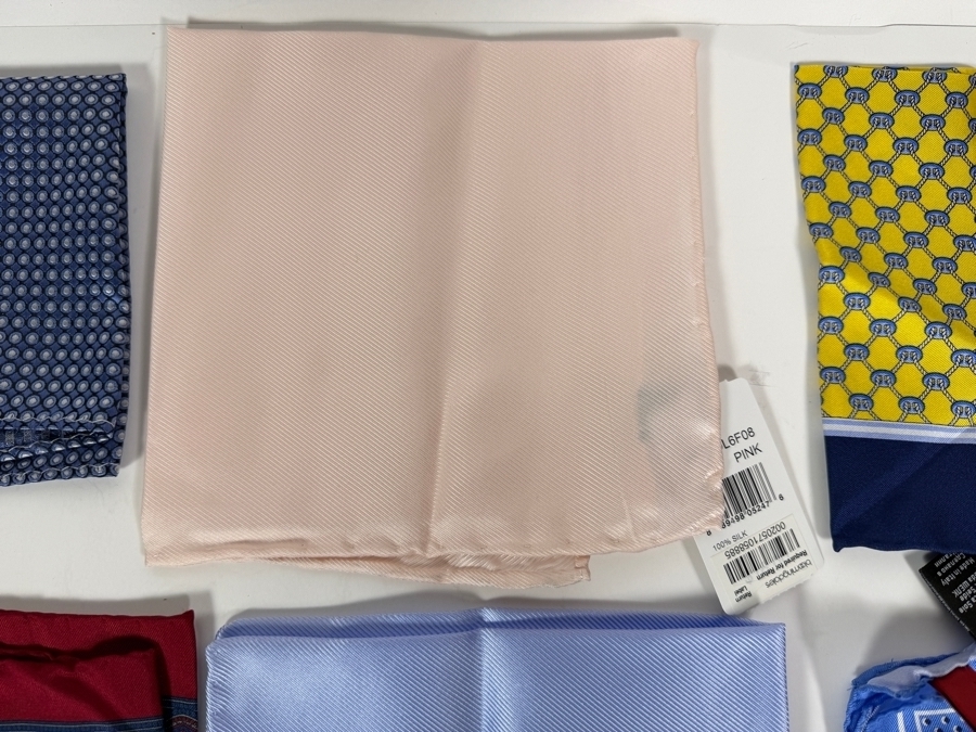 Just Added - Collection Of (13) Men's Handkerchiefs [Photo 7]