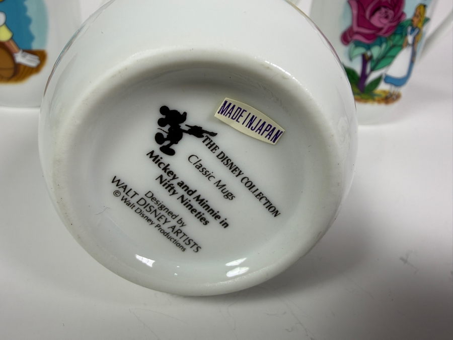 Just Added - (4) The Disney Collection Coffee Mugs Designed By Walt Disney Artists 4H [Photo 6]