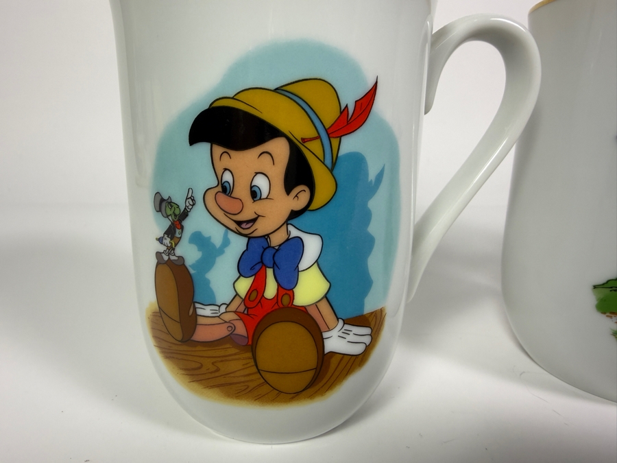 Just Added - (4) The Disney Collection Coffee Mugs Designed By Walt Disney Artists 4H [Photo 2]