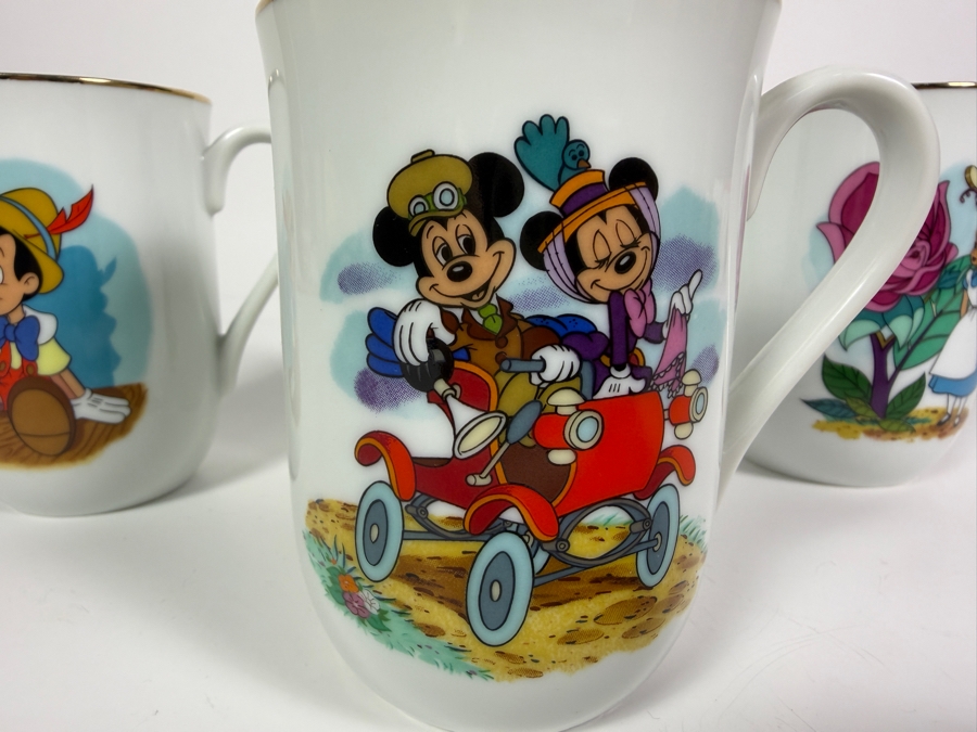 Just Added - (4) The Disney Collection Coffee Mugs Designed By Walt Disney Artists 4H [Photo 5]