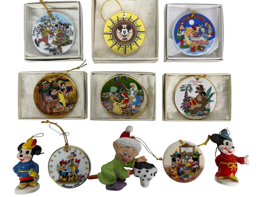 Just Added - (11) Walt Disney Christmas Ornaments