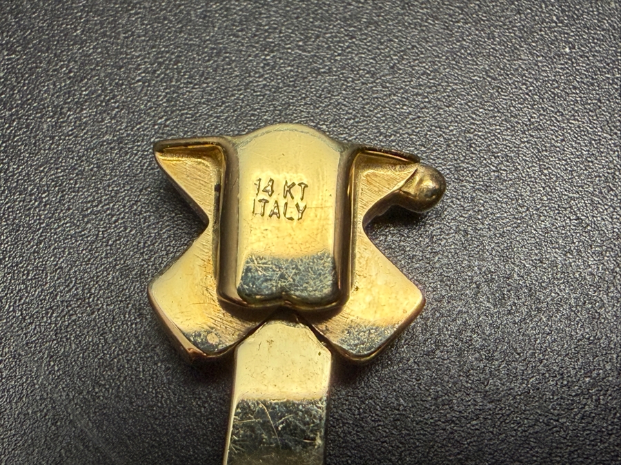 14k Gold 7.5' Italian Bracelet 12.7g ($1,080 Melt Value) [Photo 4]