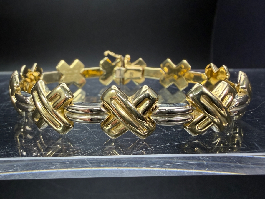 14k Gold 7.5' Italian Bracelet 12.7g ($1,080 Melt Value) [Photo 2]