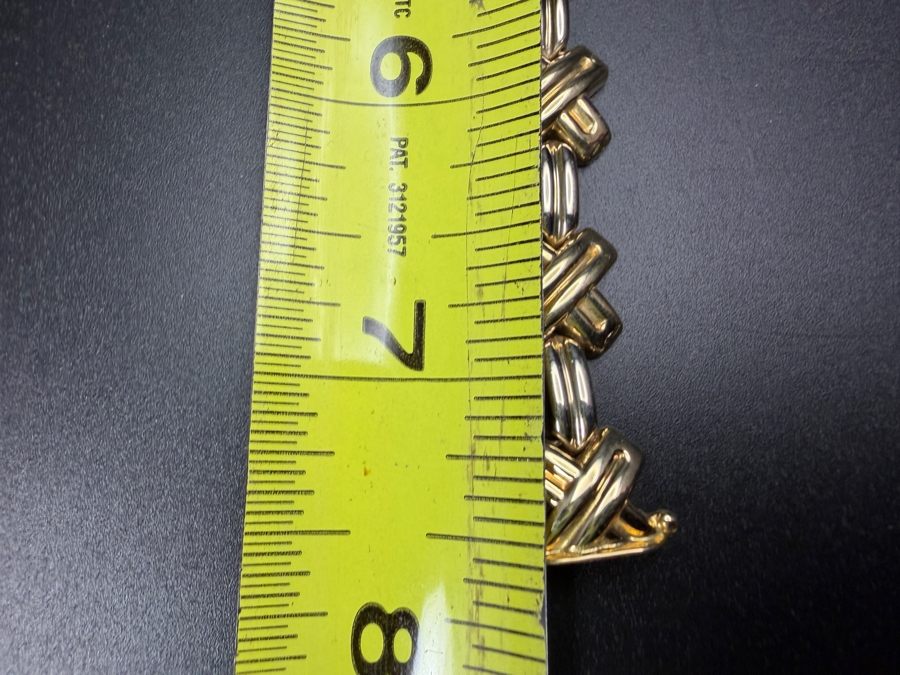 14k Gold 7.5' Italian Bracelet 12.7g ($1,080 Melt Value) [Photo 7]