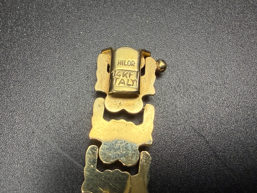 14k Gold 7' Italian Bracelet 10.3g ($877 Melt Value) [Photo 4]