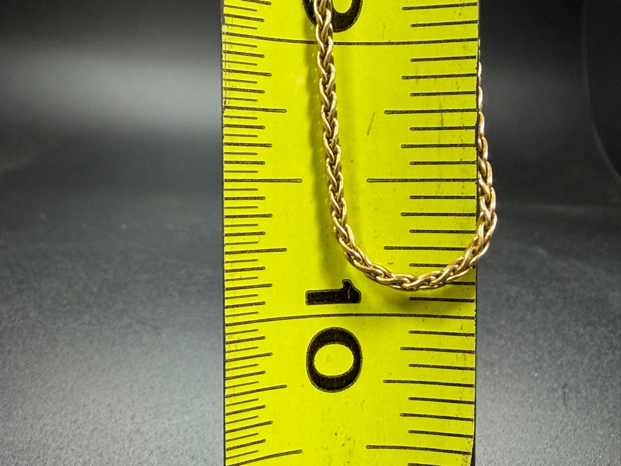 14k Gold 20' Italian Rope Chain Necklace 7.0g ($600 Melt Value) [Photo 6]