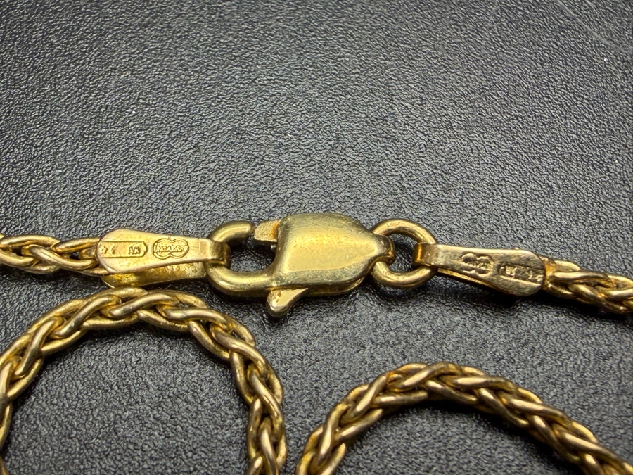 14k Gold 20' Italian Rope Chain Necklace 7.0g ($600 Melt Value) [Photo 5]