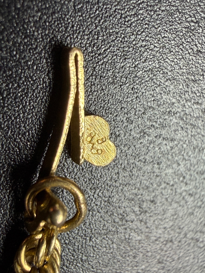 14k Gold 22' Rope Chain Necklace 11.1g ($945 Melt Value) [Photo 5]