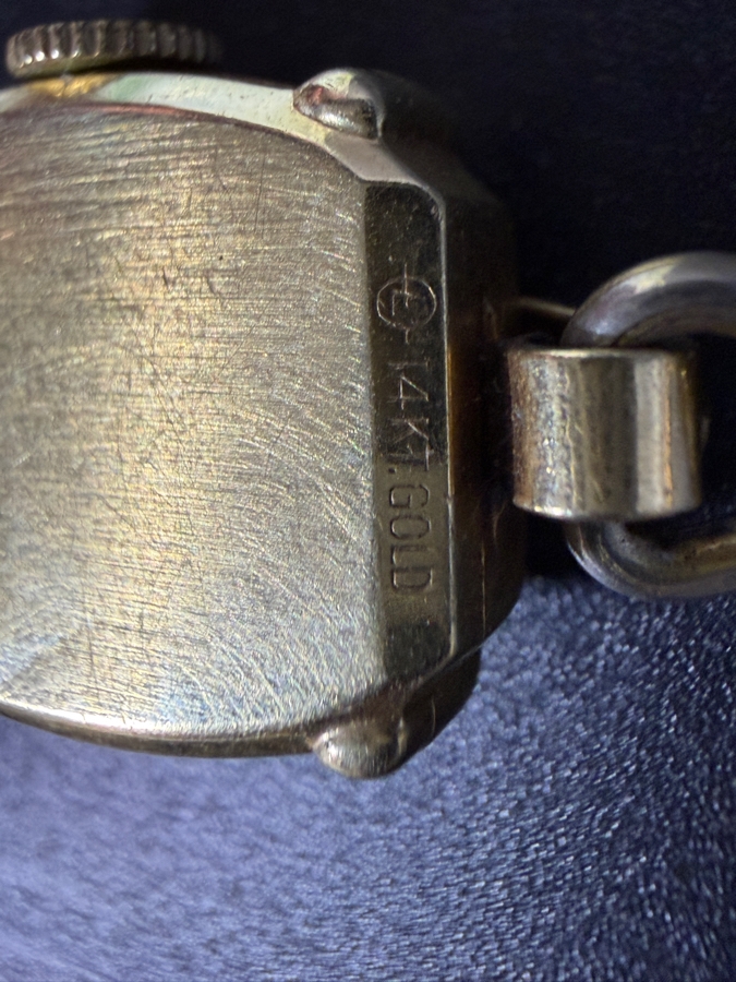 14k Gold Wittnauer Ladies Wrist Watch 13.2g [Photo 6]