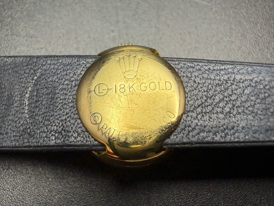 Vintage 18k Gold Ladies Rolex Wrist Watch [Photo 5]