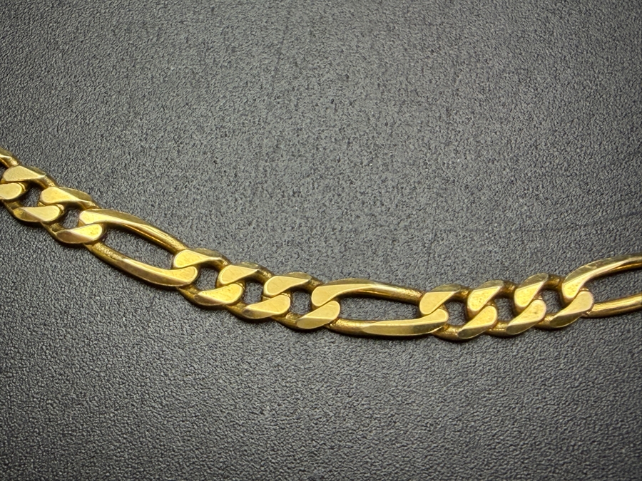 14k Gold 18' Italian Chain Necklace 10.7g ($900 Melt Value) [Photo 3]