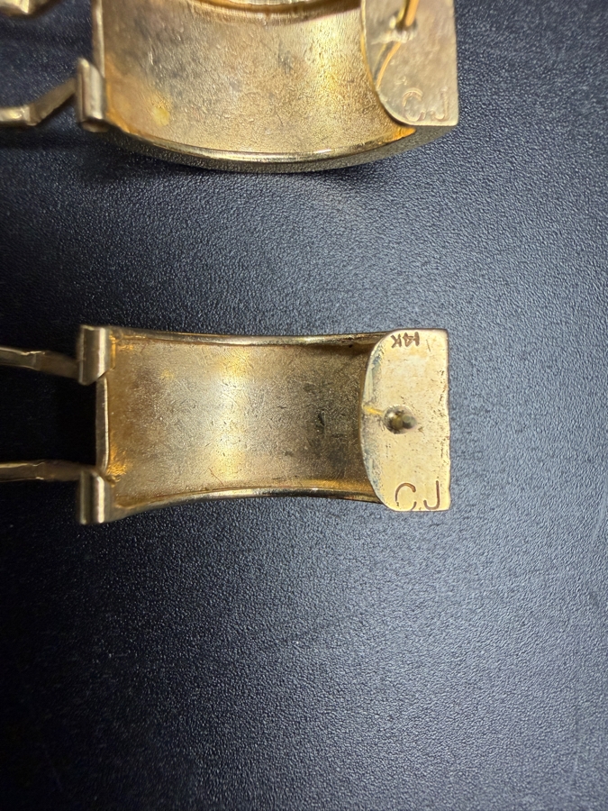 14k Gold Earrings 6.1g ($520 Melt Value) [Photo 4]
