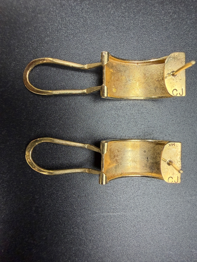 14k Gold Earrings 6.1g ($520 Melt Value) [Photo 3]