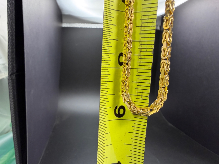 14k Gold 18' Chain Necklace 28.8g ($2,450 Melt Value) [Photo 7]