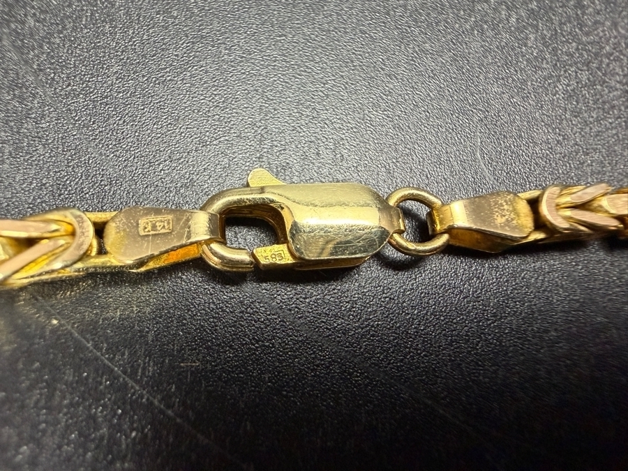 14k Gold 18' Chain Necklace 28.8g ($2,450 Melt Value) [Photo 4]